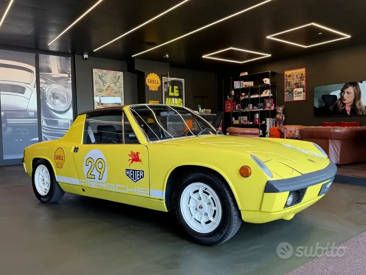 Usata Porsche 914 80 CV (58 kW) 1970 Giallo Cabrio
