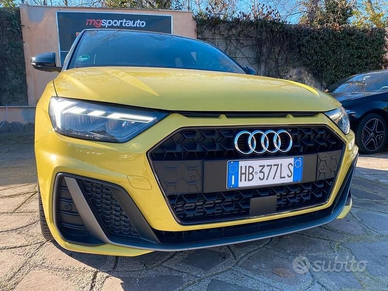 Giallo Usata 2019 Audi A1 S-Line Berlina | 23.800 € (Ottimo prezzo) - Immagine 1/4
