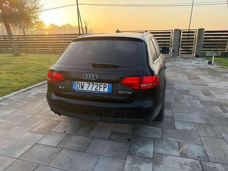 Usata Audi A4 Advanced 143 CV (105 kW) 2008 Nero Station wagon