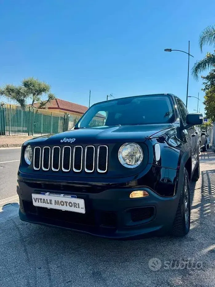 Usata Jeep Renegade Sport 95 CV (69 kW) 2017 Nero SUV