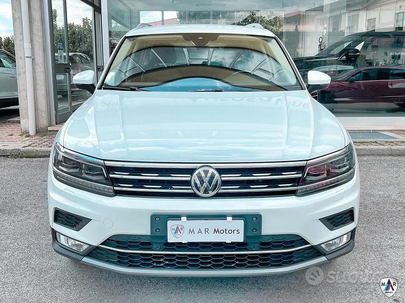 Usata VW Tiguan Executive 150 CV (110 kW) 2016 Bianco SUV