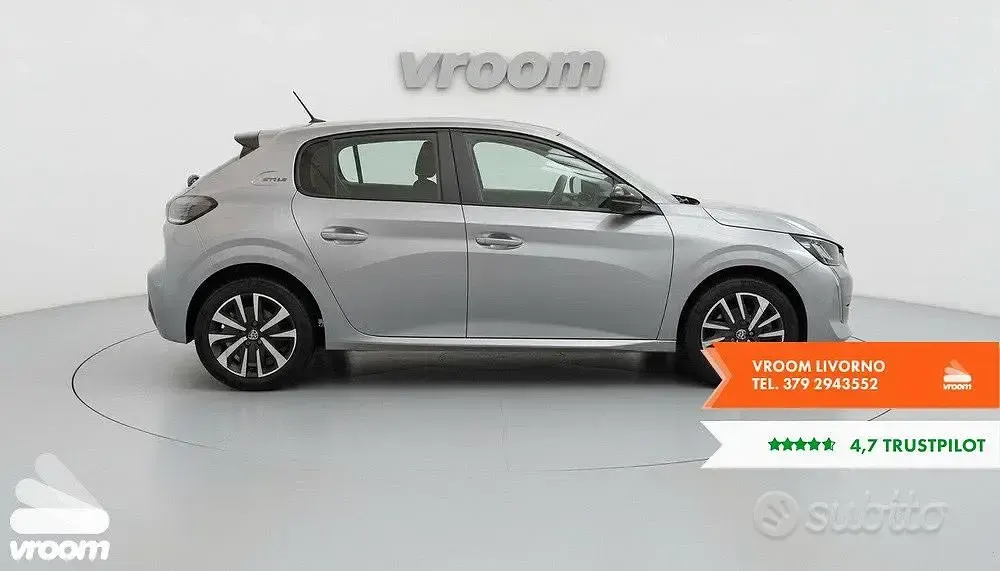 Nuova Peugeot 208 Style 101 CV (74 kW) 2025 Grigio Utilitaria