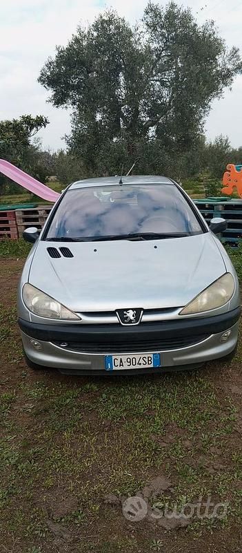 Usata Peugeot 206 2002 Grigio Berlina