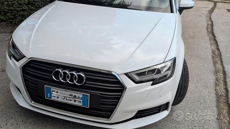 Usata Audi A3 Sportback Comfort 2017 Bianco Utilitaria