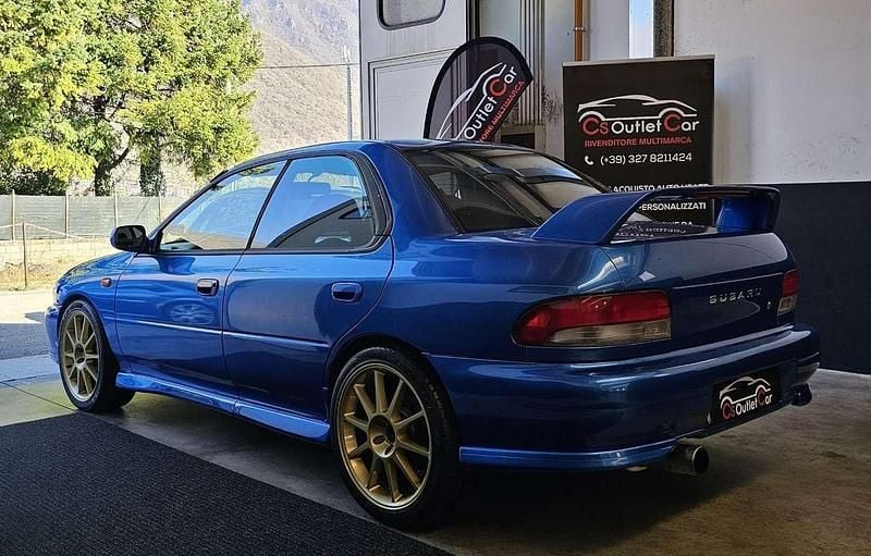 Usata Subaru Impreza 280 CV (205 kW) 1999 Blu/azzurro Berlina