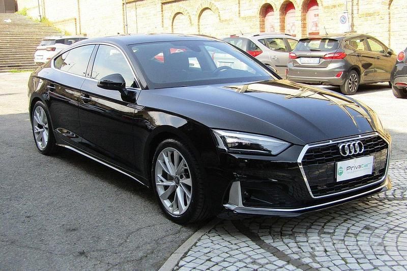 Usata Audi A5 Advanced 190 CV (139 kW) 2020 Nero Coupé