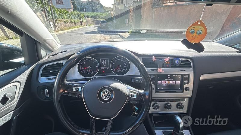 Usata VW Golf VII 110 CV (80 kW) 2016 Nero Berlina