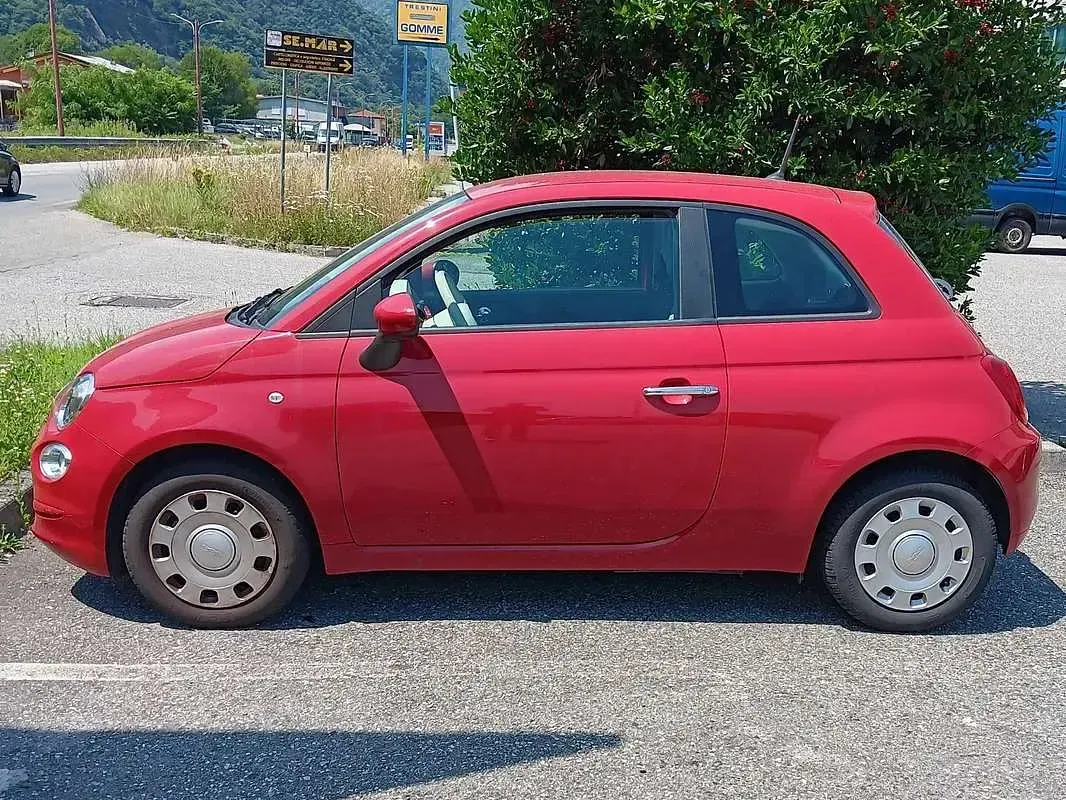 Usata Fiat 500 Pop 69 CV (50 kW) 2019 Rosso Utilitaria
