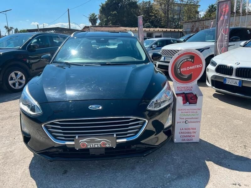 Usata Ford Focus Titanium 121 CV (88 kW) 2018 Nero Station wagon