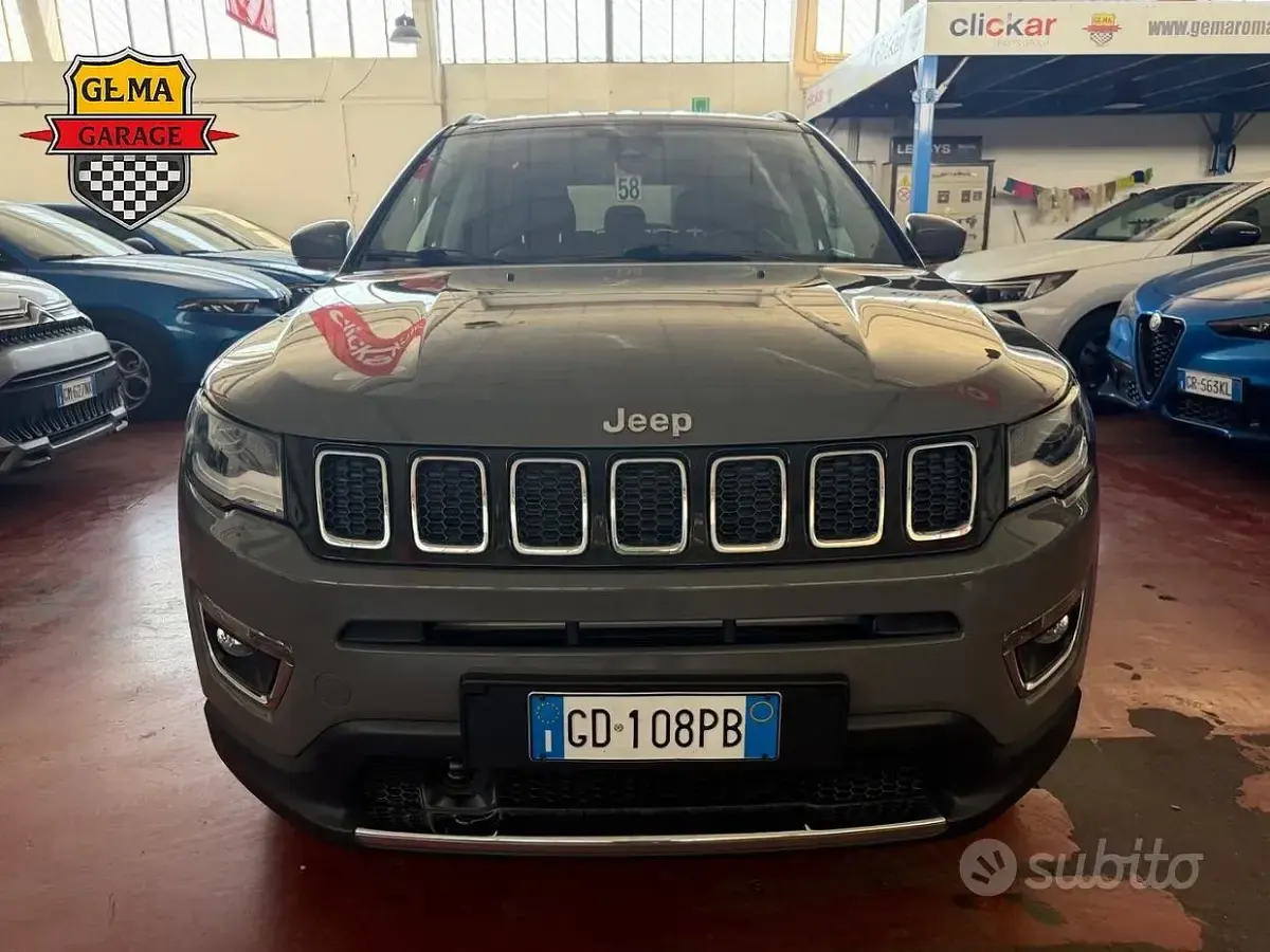 Usata Jeep Compass Limited 140 CV (102 kW) 2021 Grigio SUV