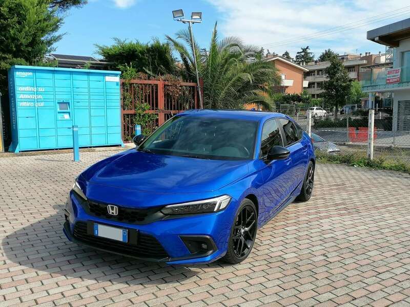 Blu/azzurro Usata 2022 Honda Civic Sport Tre volumi | 28.900 € (Buon prezzo) - Immagine 1/4