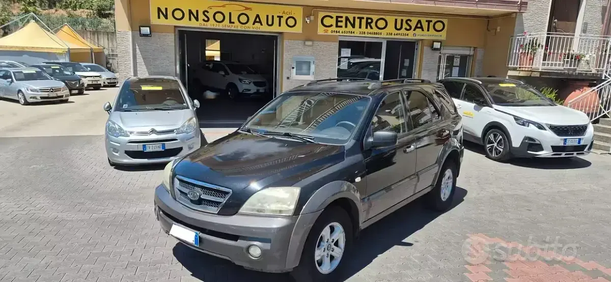 Usata Kia Sorento Active 140 CV (102 kW) 2005 Nero SUV