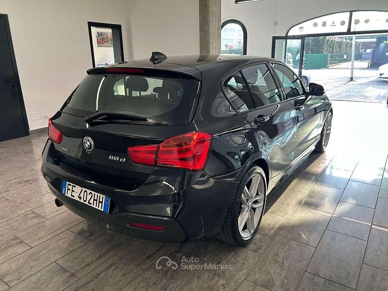 Usata BMW 118 M Sport 150 CV (110 kW) 2015 Nero Utilitaria
