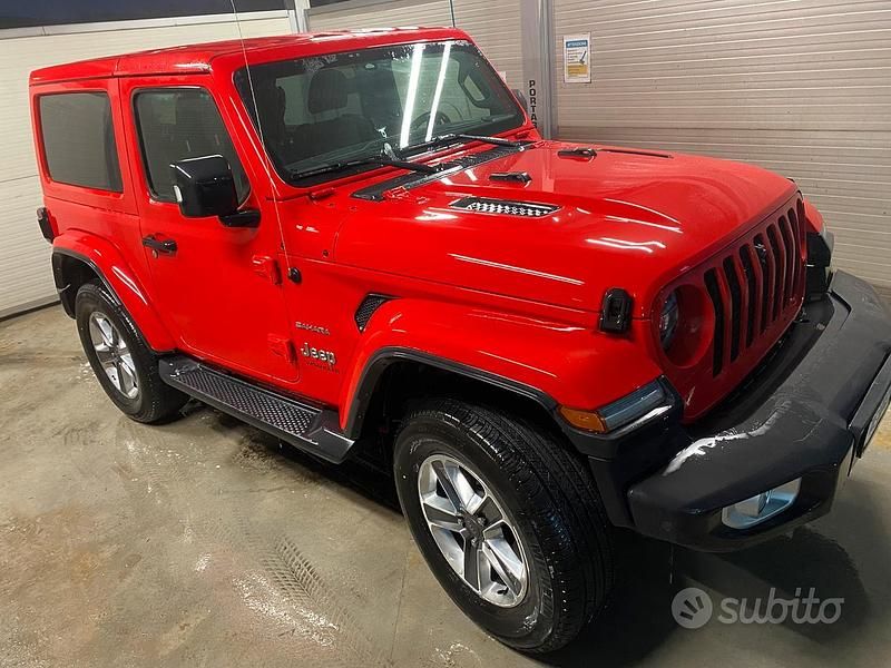 Usata Jeep Wrangler 272 CV (200 kW) 2021 Rosso SUV