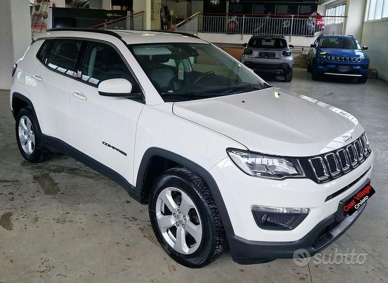 Usata Jeep Compass Longitude 120 CV (88 kW) 2018 Bianco SUV