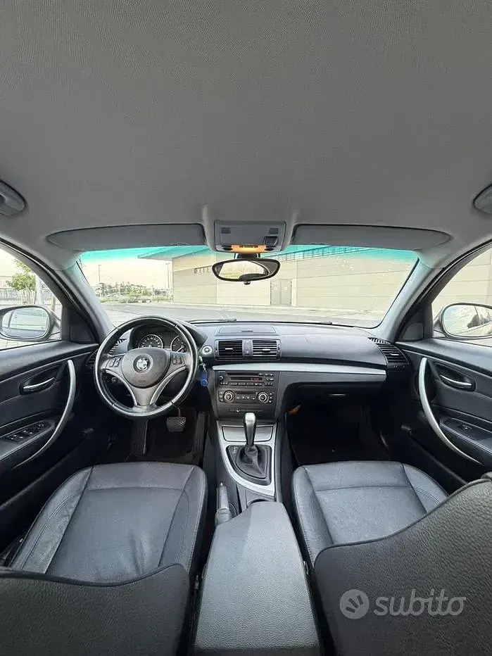 Usata BMW 118 Comfort Edition 143 CV (105 kW) 2009 Nero Utilitaria