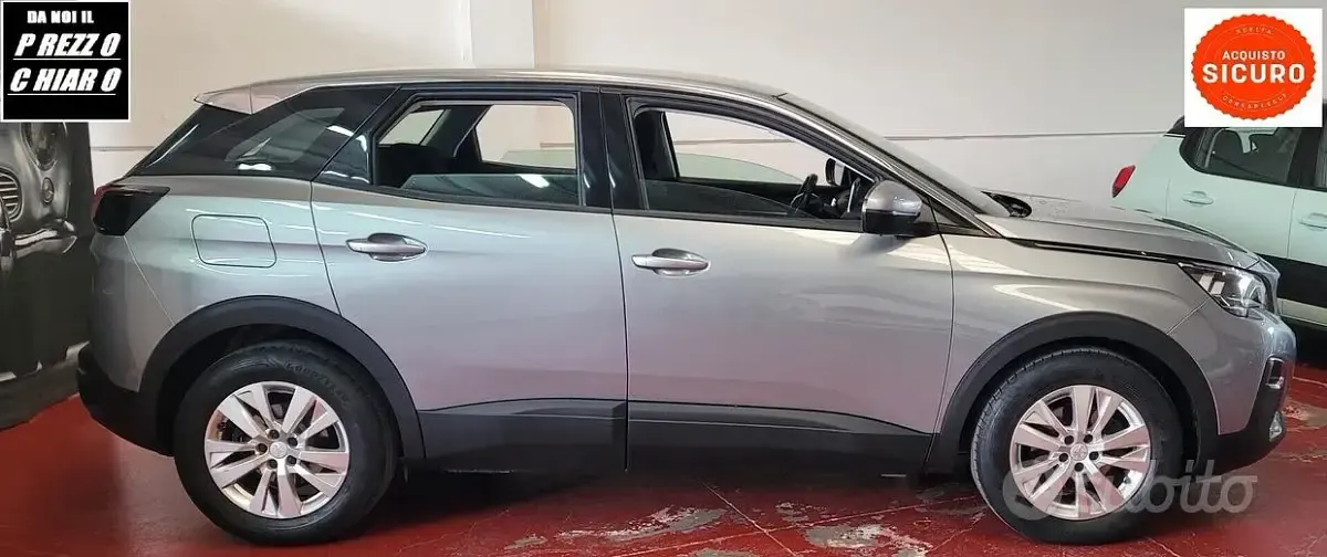 Usata Peugeot 3008 Business-Line 131 CV (96 kW) 2018 Grigio SUV