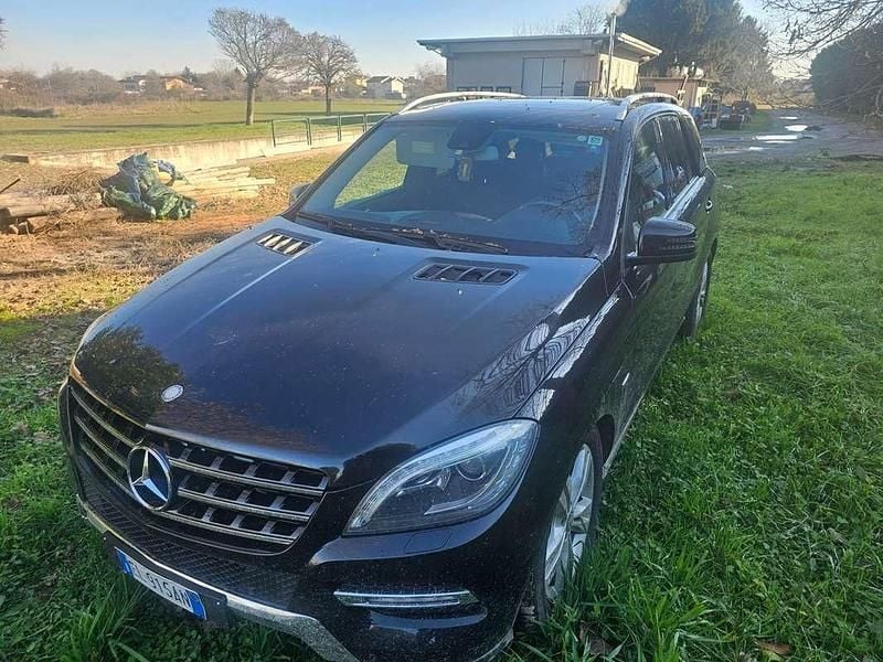 Usata Mercedes ML250 Premium 204 CV (150 kW) 2012 Nero SUV
