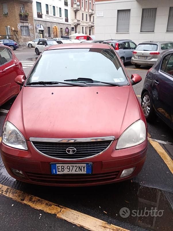 Usata Tata Indica 2010 Rosso Utilitaria