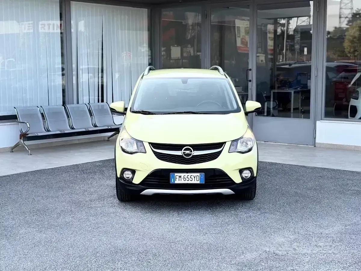 Usata Opel Karl 75 CV (55 kW) 2018 Giallo Utilitaria