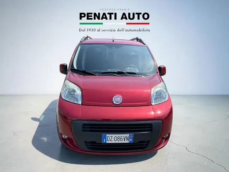 Usata Fiat Qubo Active 75 CV (55 kW) 2010 Rosso Monovolume