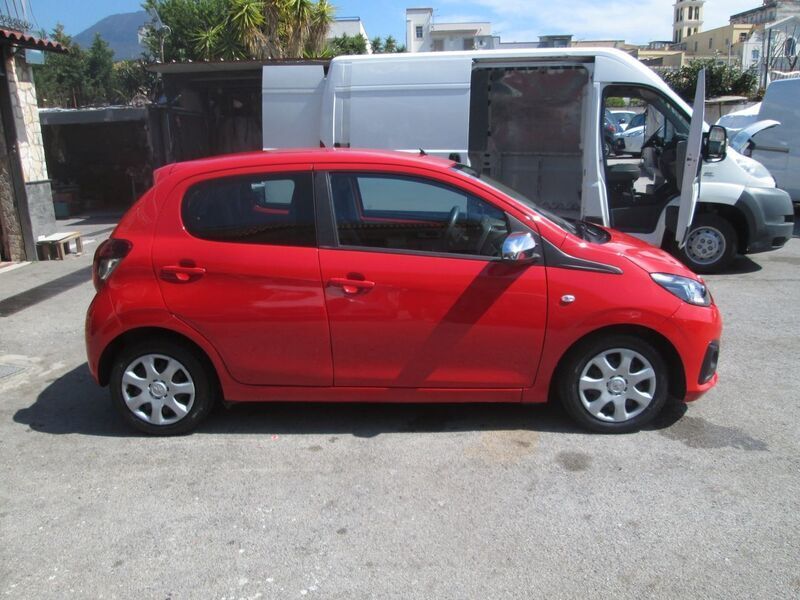 Usata Peugeot 108 85 CV (62 kW) 2017 Rosso Utilitaria