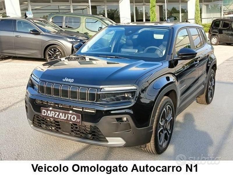 Nuova Jeep Avenger Summit 100 CV (73 kW) 2025 Nero SUV