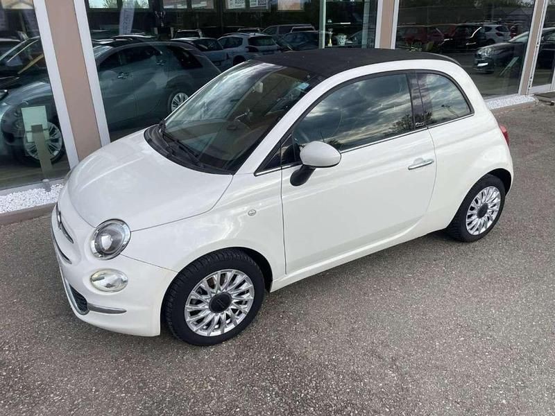 Usata Fiat 500 Lounge 69 CV (50 kW) 2016 Bianco Cabrio