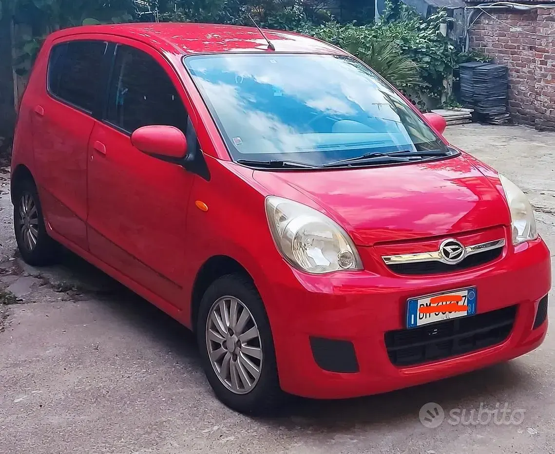 Usata Daihatsu Cuore 58 CV (42 kW) 2008 Rosso Utilitaria