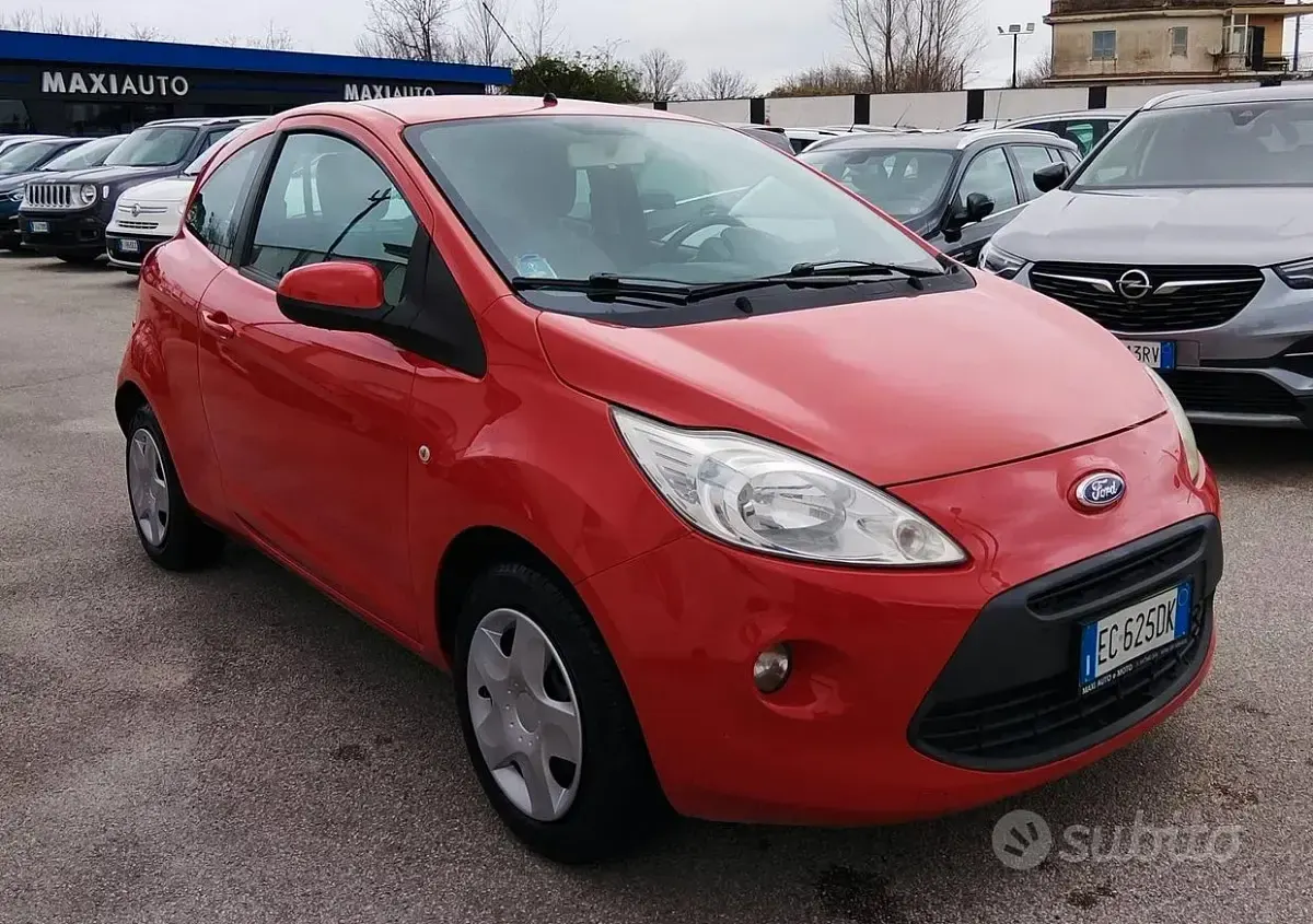 Usata Ford Ka 69 CV (50 kW) 2010 Arancione Utilitaria