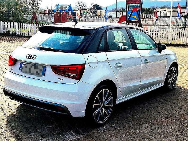 Usata Audi A1 S-Line 116 CV (85 kW) 2015 Bianco Utilitaria