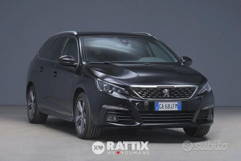 Nero Usata 2020 Peugeot 308 SW GT-line Station wagon | 14.278 € (Ottimo prezzo) - Immagine 1/4