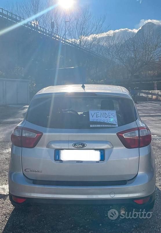 Usata Ford C-MAX Titanium 115 CV (84 kW) 2014 Grigio Monovolume