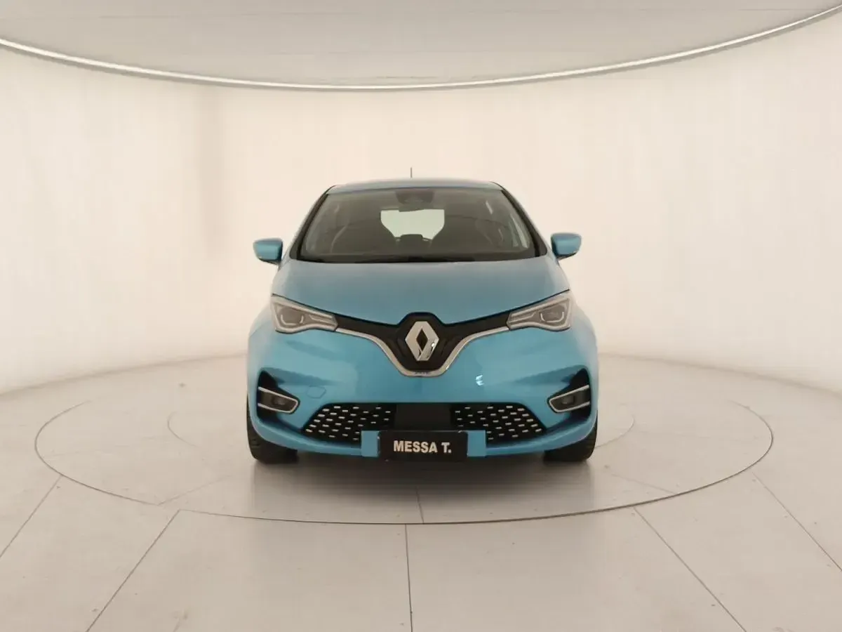 Usata Renault Zoe Intens 50 kW (69 CV) 2021 Blu celadon Utilitaria