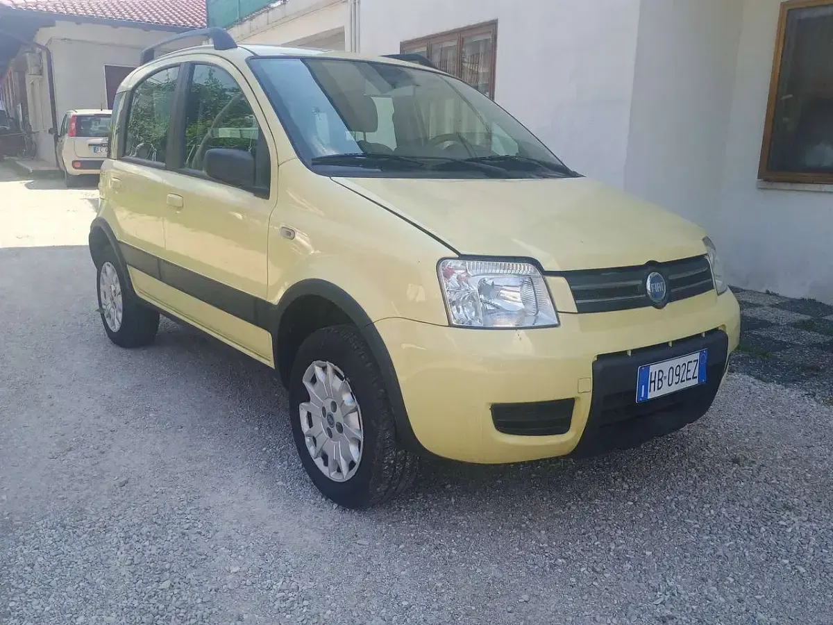 Usata Fiat Panda 4x4 Climbing 60 CV (44 kW) 2008 Giallo Utilitaria