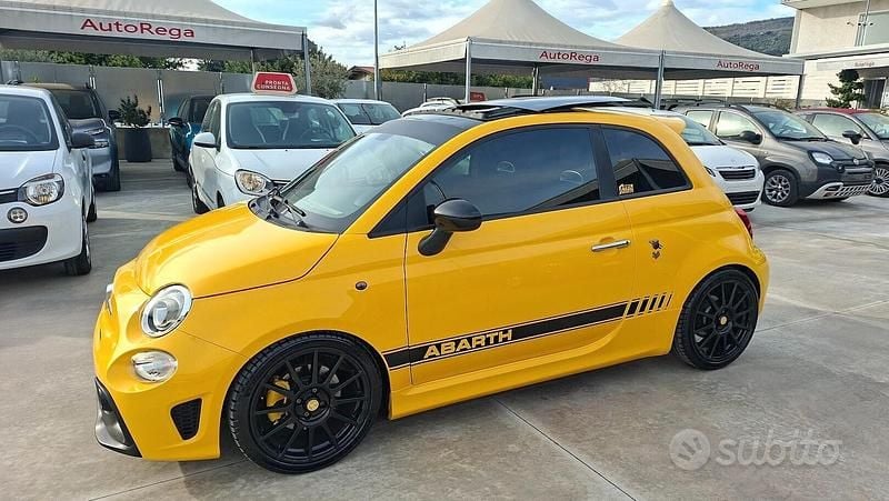 Usata Abarth 595 Competizione 165 CV (121 kW) 2020 Giallo Berlina