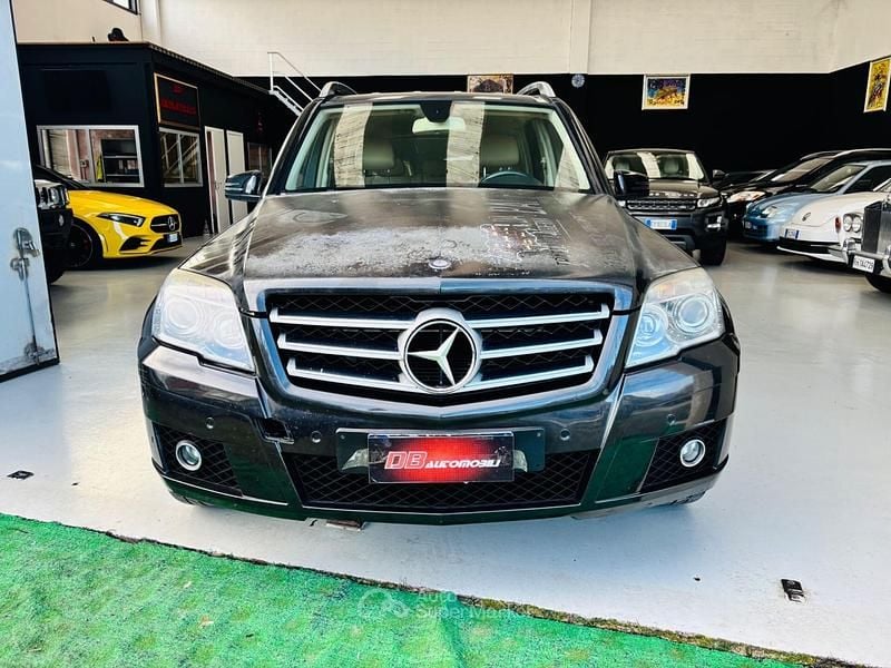 Usata Mercedes GLK220 204 CV (150 kW) 2010 Nero SUV