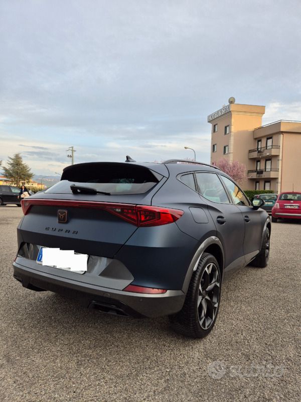 Usata Cupra Formentor 150 CV (110 kW) 2022 Blu SUV