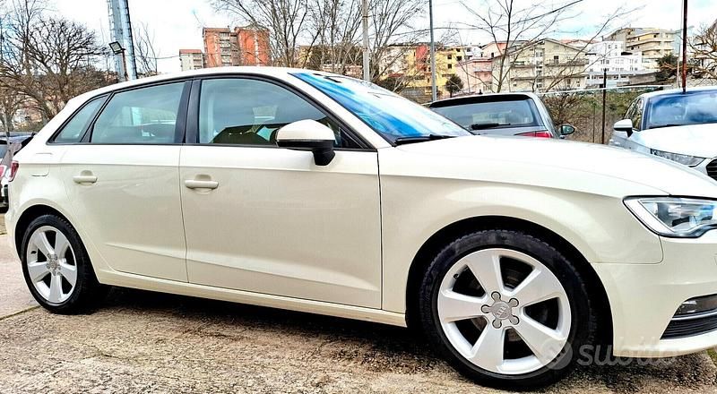Usata Audi A3 Ambition 150 CV (110 kW) 2013 Bianco Berlina