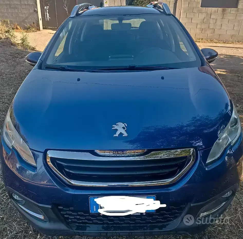 Usata Peugeot 2008 92 CV (67 kW) 2013 Bluazzurro SUV