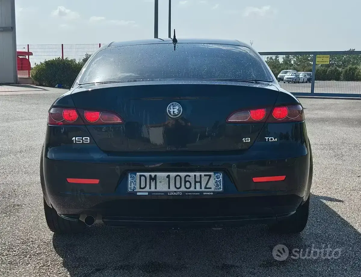 Usata Alfa Romeo 159 150 CV (110 kW) 2008 Nero Berlina