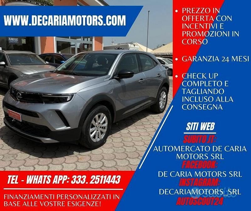 Usata Opel Mokka Edition 110 CV (80 kW) 2021 Grigio SUV