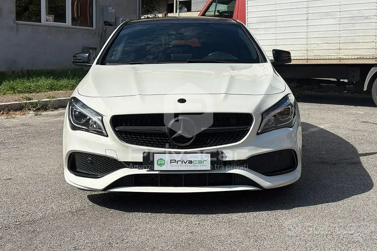 Usata Mercedes CLA220 Premium 177 CV (130 kW) 2016 Bianco Coupé