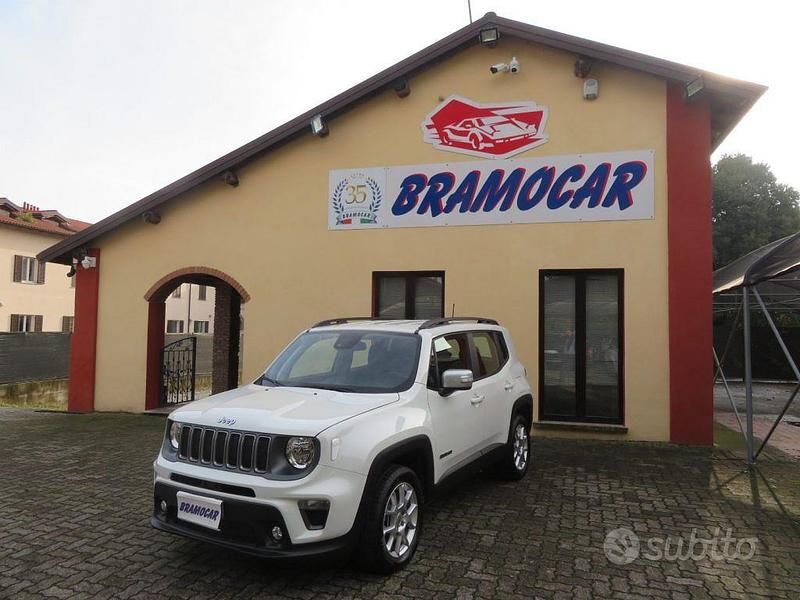 Bianco Usata 2022 Jeep Renegade Limited SUV | 22.900 € (Cara) - Immagine 1/4