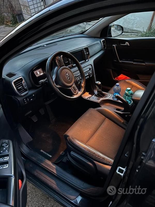 Usata Kia Sportage 2016 Nero SUV