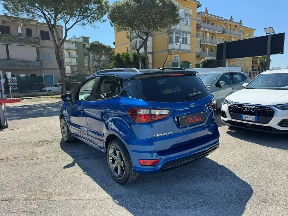 Usata Ford Ecosport ST-Line 100 CV (73 kW) 2018 Blu SUV