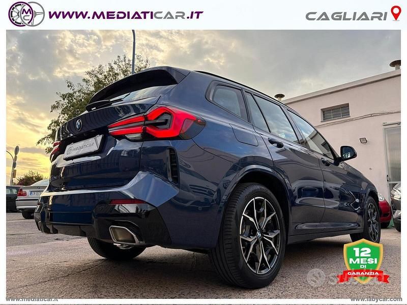 Usata BMW X3 M Sport 190 CV (139 kW) 2022 Blu SUV