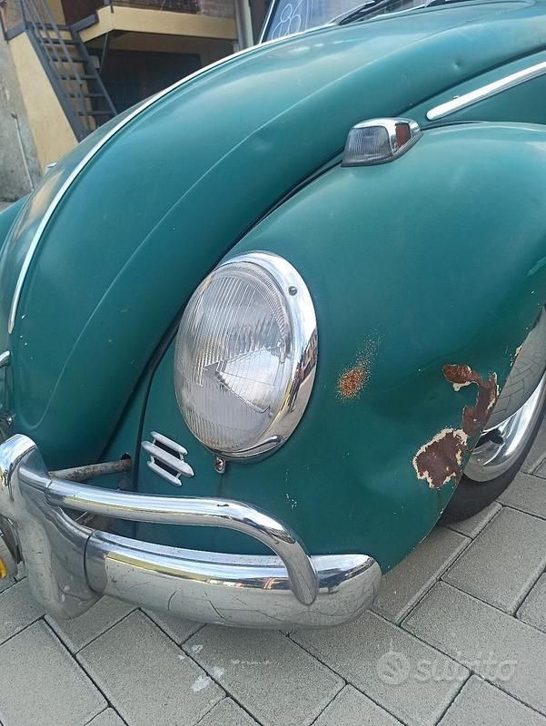 Usata VW Beetle 1960 Verde Utilitaria