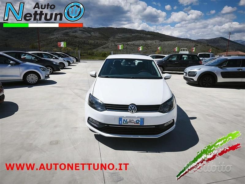 Usata VW Polo 90 CV (66 kW) 2015 Bianco Berlina