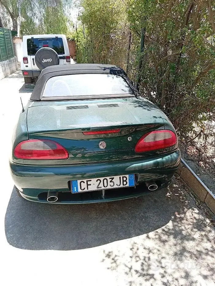Usata MG F 120 CV (88 kW) 2003 Verde Cabrio